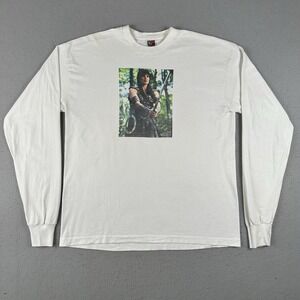 Vtg 1997 Xena Warrior Princess Long Sleeve Shirt‎ Men's 2XL White TV Pullover